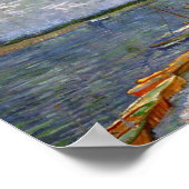 リバー&ローイングボーツファンゴッホファインアート ポスター (角)