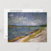 リバー&ローイングボーツファンゴッホファインアート ポストカード (正面/裏面)