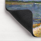 リバー&ローイングボーツファンゴッホファインアート マウスパッド (コーナー)