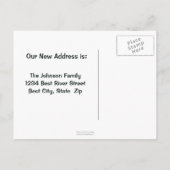 リバー – 移動！アドレスの変更 案内ポストカード (裏面)