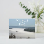 リバー – 移動！アドレスの変更 案内ポストカード (スタンド正面)