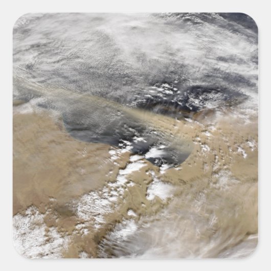 リバ吹イビア沖のほこり スクエアシール (正面)