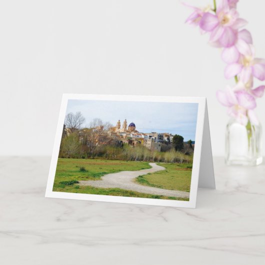 リバ・ロハ・デ・トゥリア スペインの町 バレンシア カード (蘭)