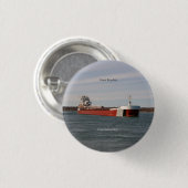 リパブリック素晴らしボタン 缶バッジ (正面&裏面)