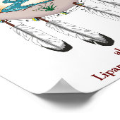 リパン・アパッチ部族シールドのポスター ポスター (角)