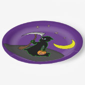 リパーアクス、ムーンハロウィーン紙プレート ペーパープレート (アングル)