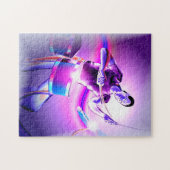 リパーカッション – パープルドラマー ジグソーパズル (横)