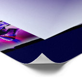 リパーカッション – パープルドラマー ポスター (角)