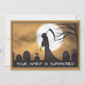 リパーハロウィーン 招待状 (正面)