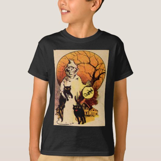 リパー(ヴィンテージハロウィンカード) Tシャツ (正面)