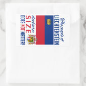 リヒテンシュタインのシール 長方形シール (バッグ)