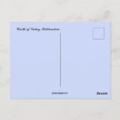 リヒテンシュタインのヴァドゥス城 ポストカード (裏面)