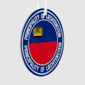 リヒテンシュタインの円形の紋章 オーナメント (正面)