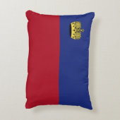リヒテンシュタイン国旗 アクセントクッション (裏面(縦))