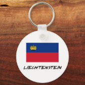 リヒテンシュタイン国旗 キーホルダー (正面)
