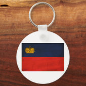 リヒテンシュタイン国旗 キーホルダー (正面)