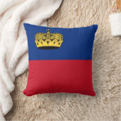 リヒテンシュタイン国旗 クッション (ブランケット)