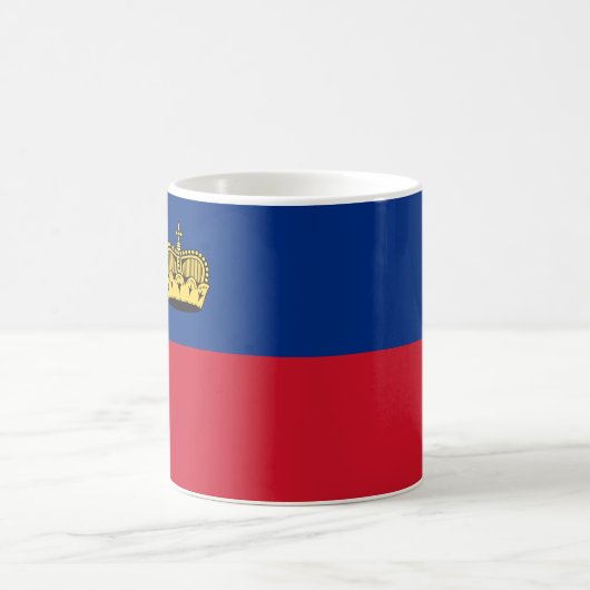 リヒテンシュタイン国旗 コーヒーマグカップ (中央)