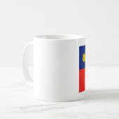 リヒテンシュタイン国旗 コーヒーマグカップ (正面左)