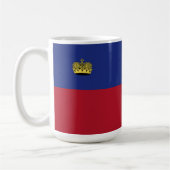 リヒテンシュタイン国旗 コーヒーマグカップ (左)