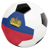リヒテンシュタイン国旗 サッカーボール (3/4)