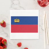 リヒテンシュタイン国旗 スタンダードランチョンナプキン (インサイチュ)