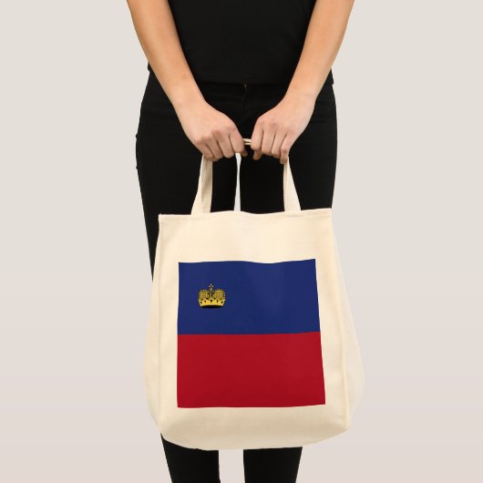 リヒテンシュタイン国旗 トートバッグ (正面(商品))