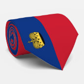 リヒテンシュタイン国旗 ネクタイ (ロール)