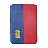 リヒテンシュタイン国旗 バスマット (正面縦)