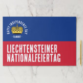 リヒテンシュタイン国旗 ペーパーパッド (インサイチュ)