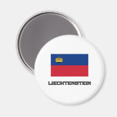 リヒテンシュタイン国旗 マグネット (正面/裏面)