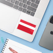 リヒテンシュタイン国旗（不明–1719年）#2 シール (ノートパソコンとiPhone)