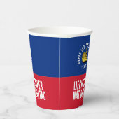 リヒテンシュタイン国旗 紙コップ (右)
