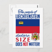 リヒテンシュタイン葉書 ポストカード (正面/裏面)