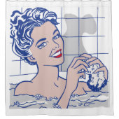 リヒテンシュタイン3 シャワーカーテン (正面)