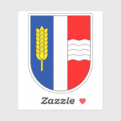 リヒテンシュタイン・シャーンの紋章 シール (シート)