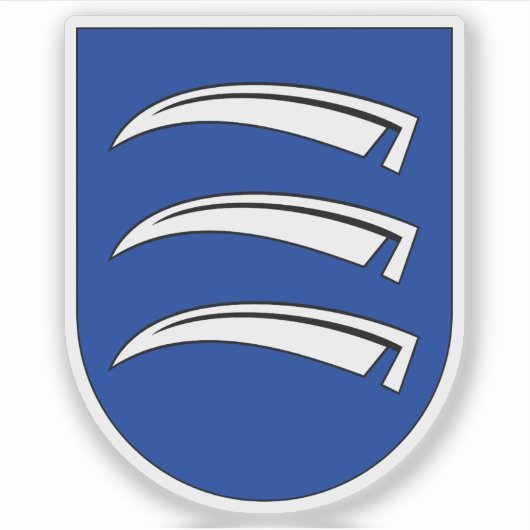 リヒテンシュタイン・トリエセンの紋章 シール (正面)