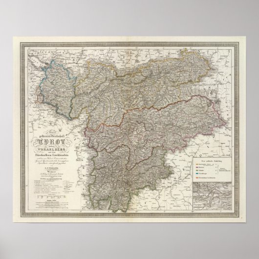 リヒテンシュタイン・ボラルバーグ・チロル ポスター (正面)