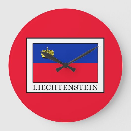 リヒテンシュタイン ラージ壁時計 (正面)