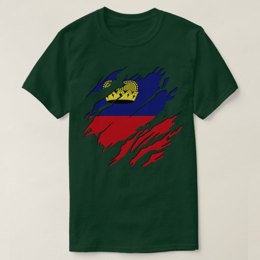 リヒテンシュタイン Tシャツ (デザイン正面)