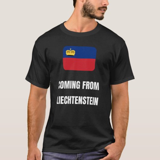 リヒテン来シュタインの Tシャツ (正面)
