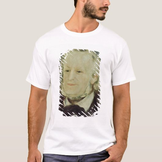 リヒャルト・ワーグナー1893年のポートレート Tシャツ (正面)