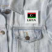 リビアとリビアの国旗 缶バッジ (インサイチュ)