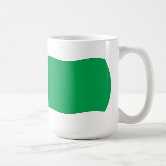 リビアの国旗マグカップ コーヒーマグカップ (右)