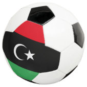 リビアの国旗 サッカーボール (3/4)