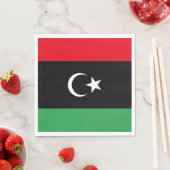 リビアの国旗 スタンダードランチョンナプキン (インサイチュ)