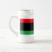 リビアの国旗 ビールジョッキ (左)