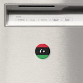 リビアの国旗 マグネット (インサイチュ (食洗機))