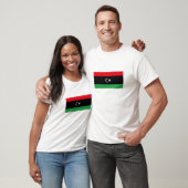 リビアの国旗 Tシャツ (ユニセックス)