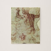 リビアシビルバイミケランジェロ勉強 ジグソーパズル (縦)